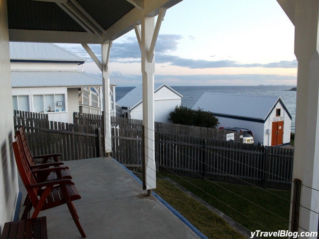 a front porch of a house