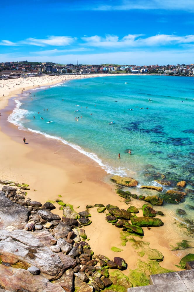 aerial view of Visit Bondi Beach