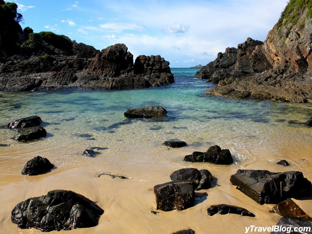 a rocky beach