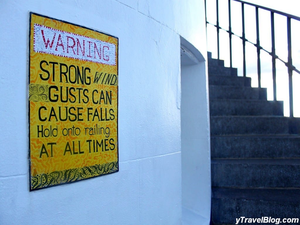 a sign on a wall