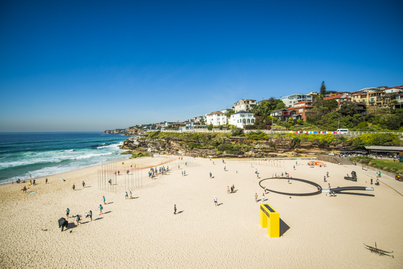 Sculpture by the Sea on Tamarama Beach, Sydney.