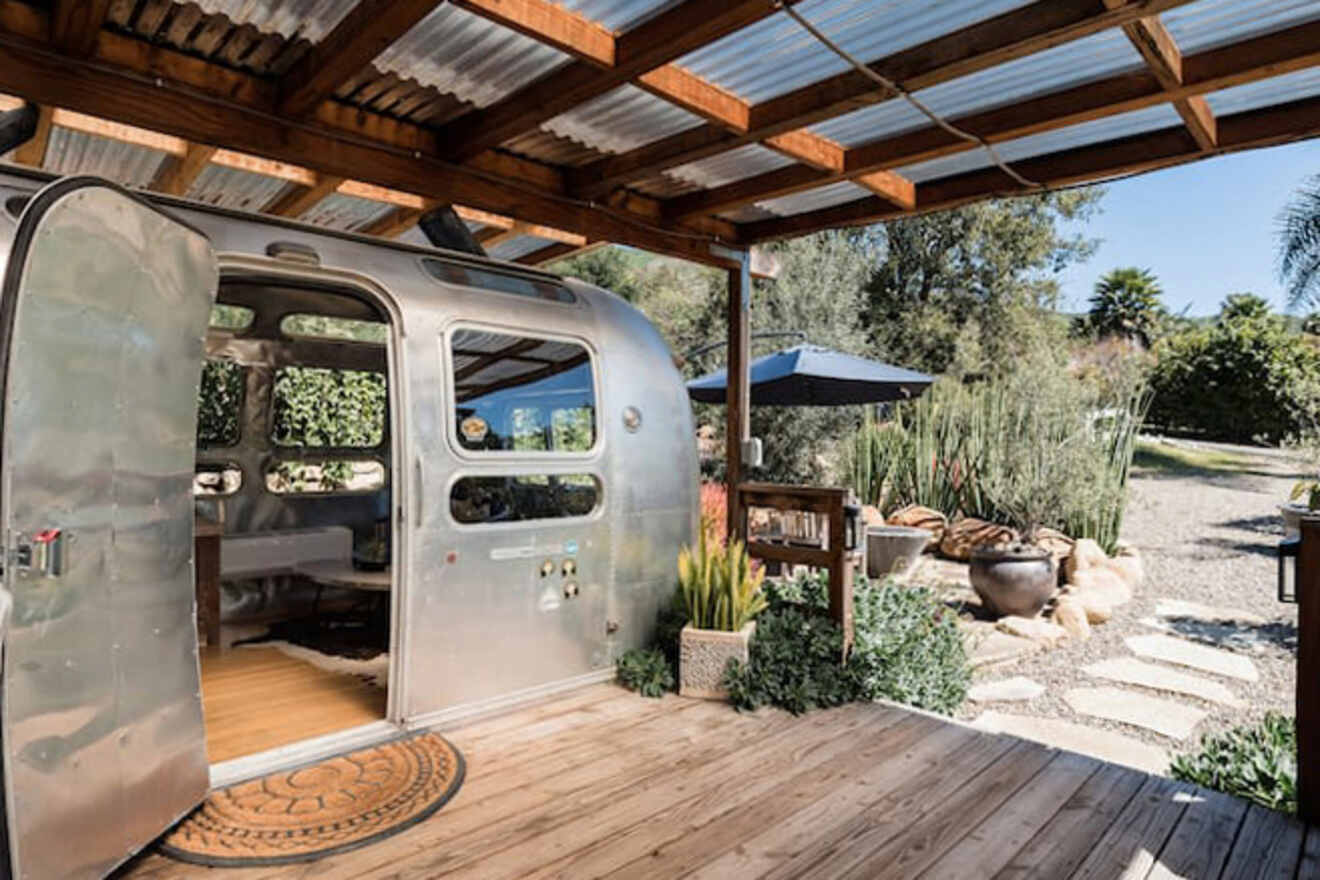 10 1974 Airstream on an Organic Ranch