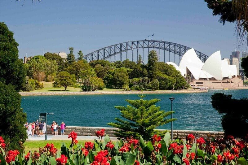 Sydnney's Royal Botanic Garden - one of the best things to do in 48 hours.