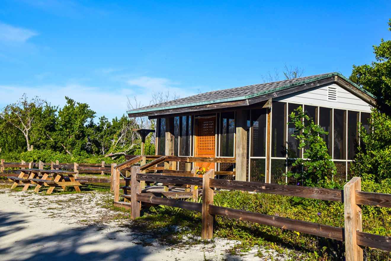 camping site at Long Key State Park