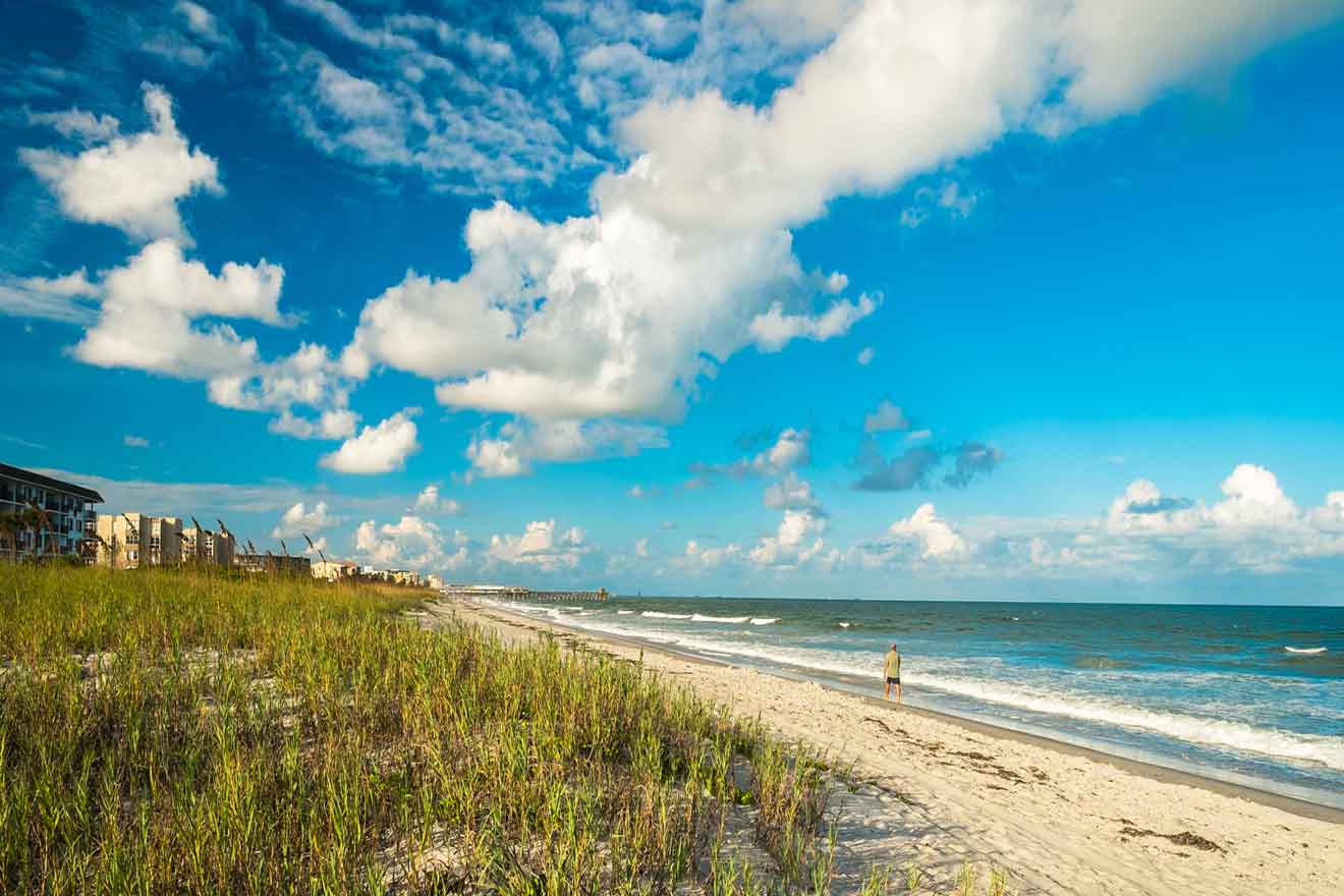 image of a white sandy beach 