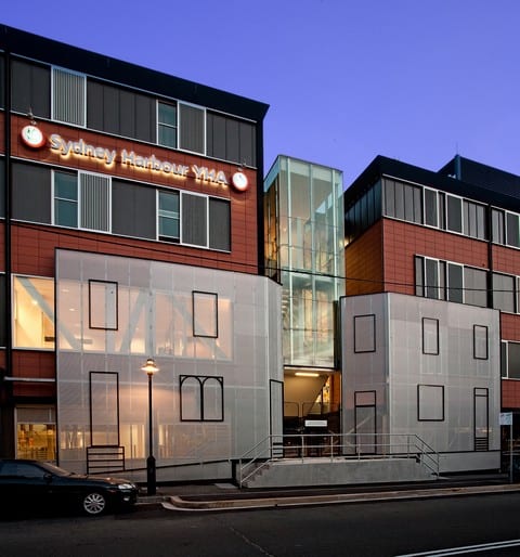 exterior of Sydney Harbour YHA