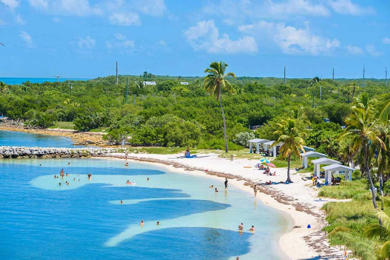 Calusa Beach view from the top