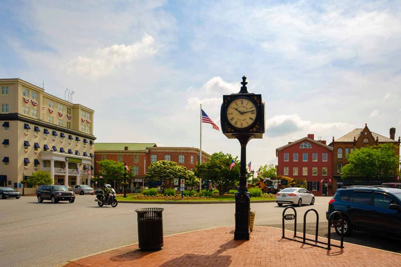 Gettysburg downtown