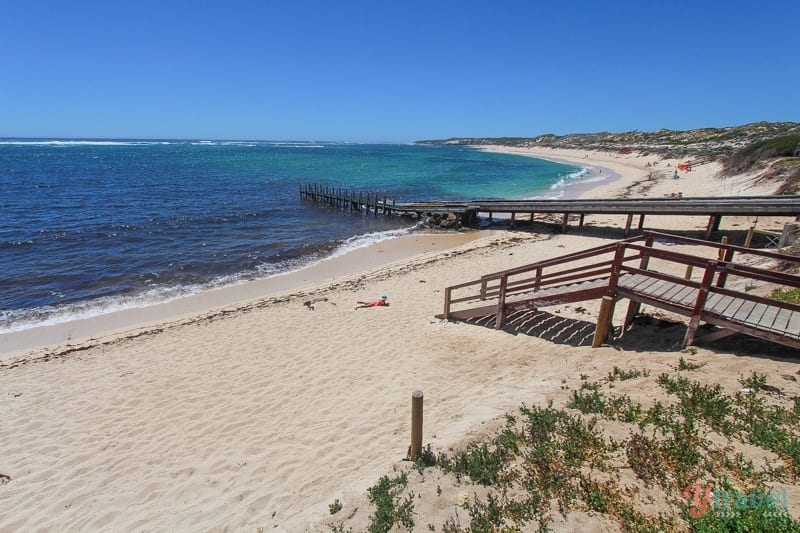 stairs leading down to Gnarabup Beach, 