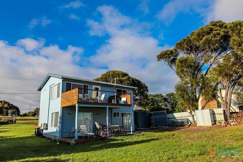 The Blue House, Coles Bay, Tasmania, Australia