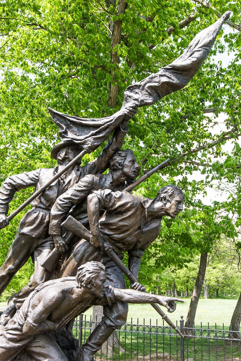 North Carolina monument Gettysburg BAttlefields tour National Military Park