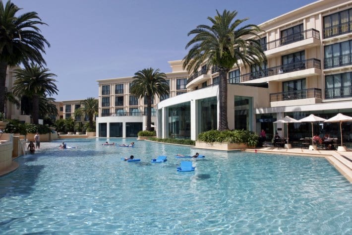 swimming pool at Palazzo Versace, Gold Coast, Australia