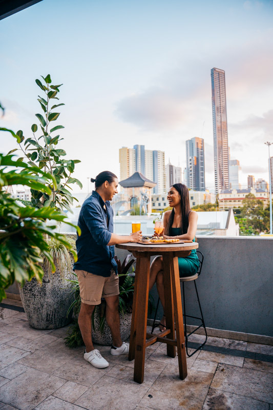 Rooftop brewery crafting independent beers