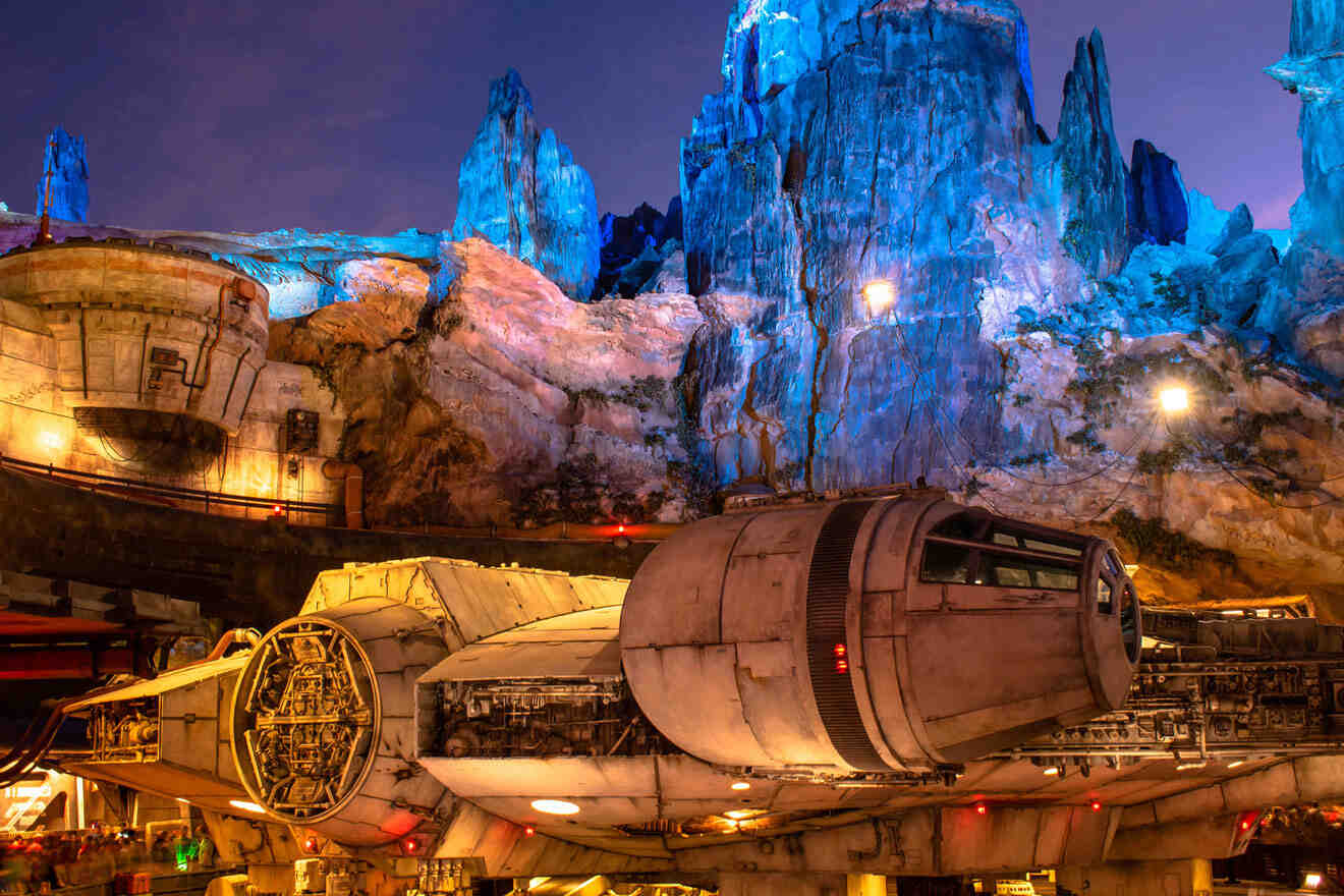 image of the Star Wars: Galaxy’s Edge ride at Hollywood Studios