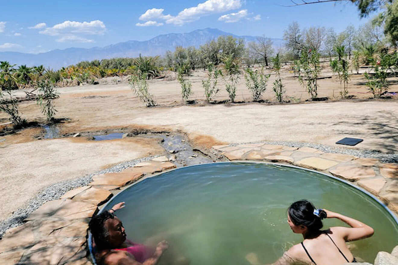 private hot springs date farm