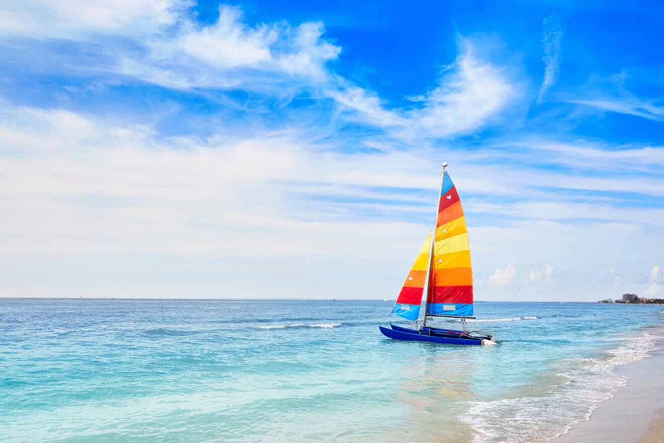 sailboat at Fort Myers