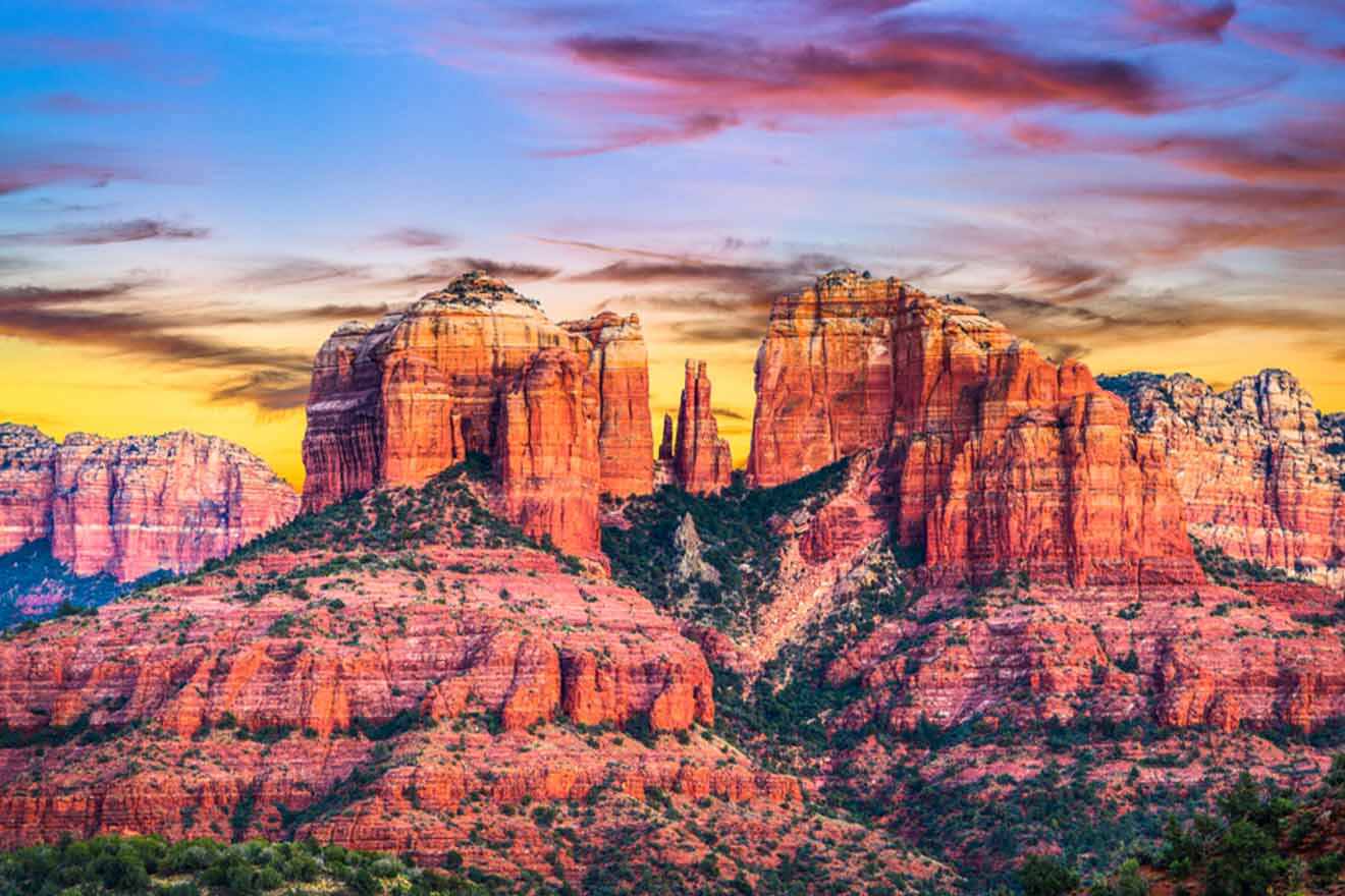 view over Sedona