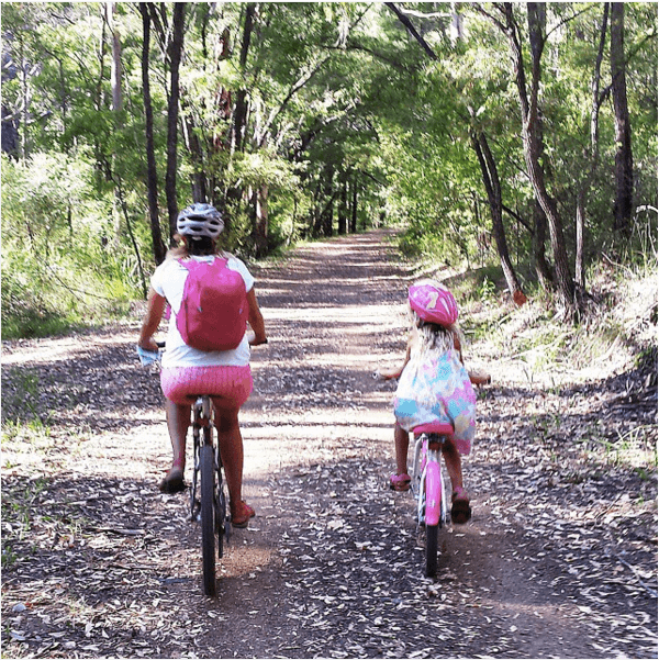 Bike riding in Margaret River, Western Australia