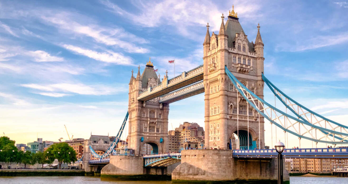 The Tower Bridge in London