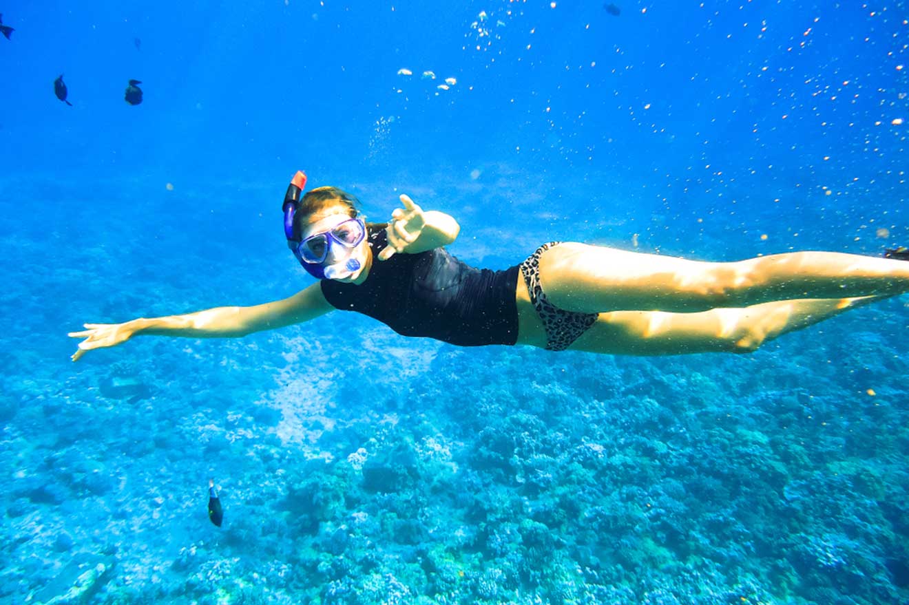 8 private Molokini snorkel tour