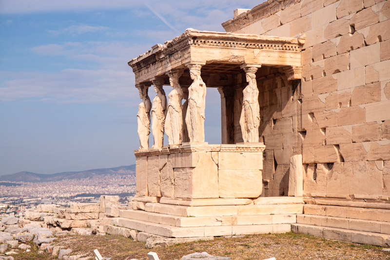 Caryatid on the Erechtheion Temple