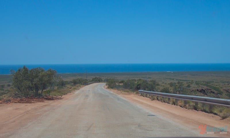 road running through wilderness