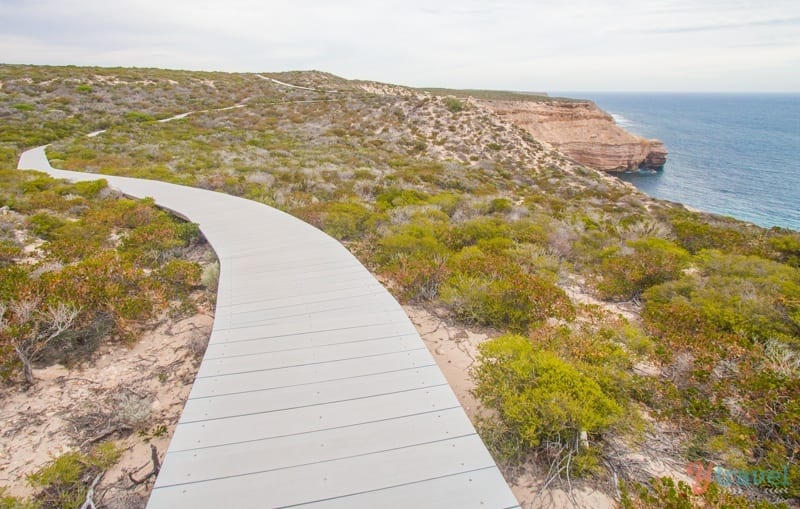 Bigurda Boarkdwall along the coastline