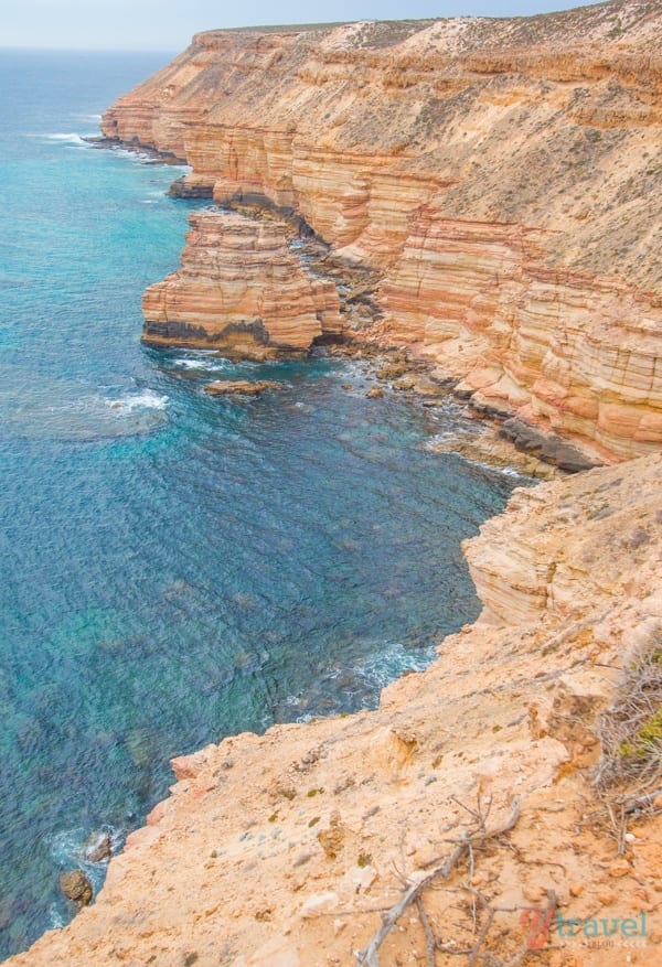 rugged cliffs of Island Rock, Kalbarri National Park, Western Australia