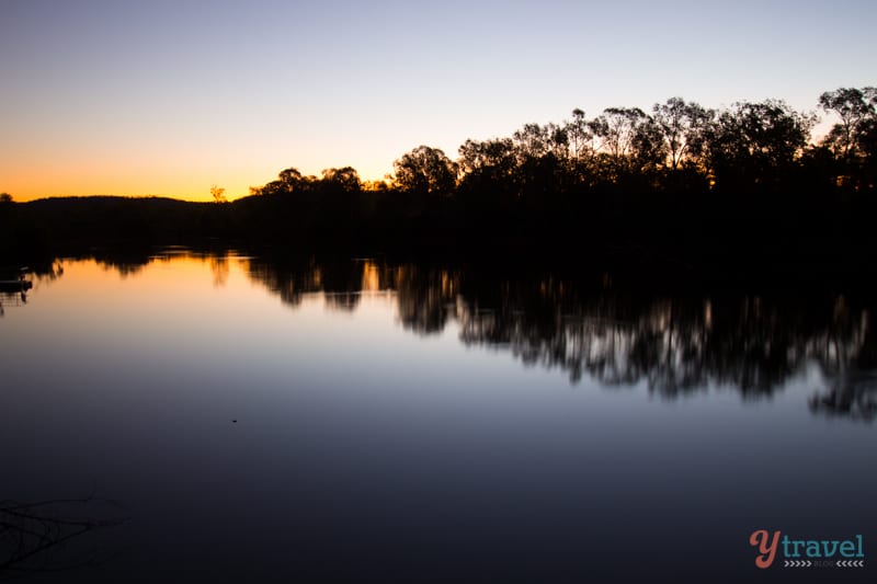 Katherine River sunset