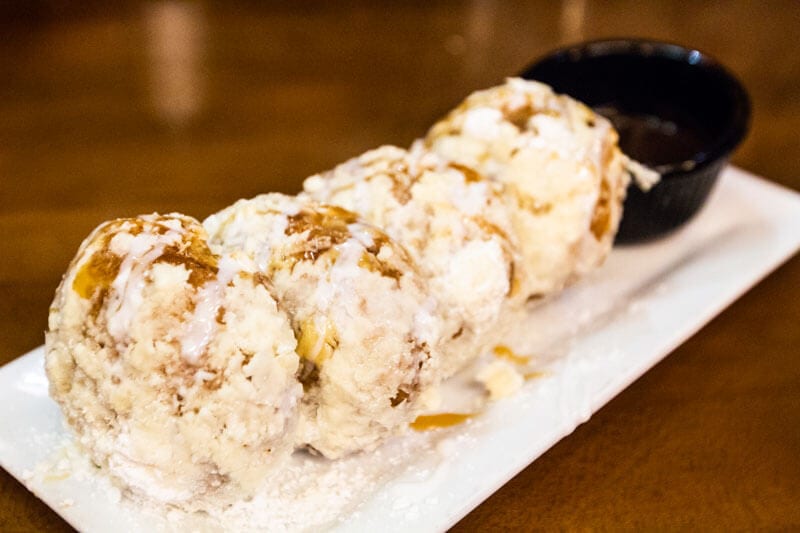 Mexican donuts Iron Cactus San Antonio River Walk