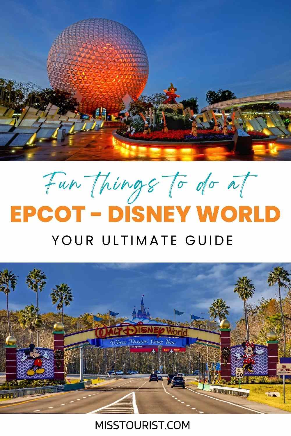 Things to Do at Epcot PIN 1