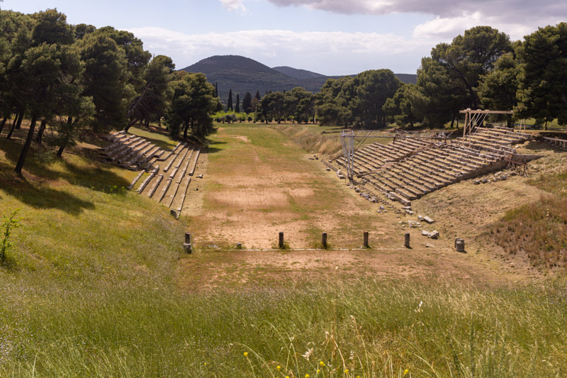 athletic field Asklepios sanctuary