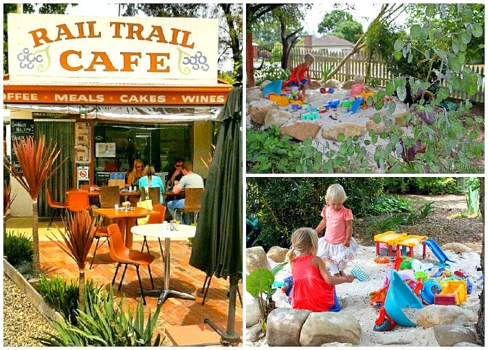 Family friendly Rail Trail Cafe