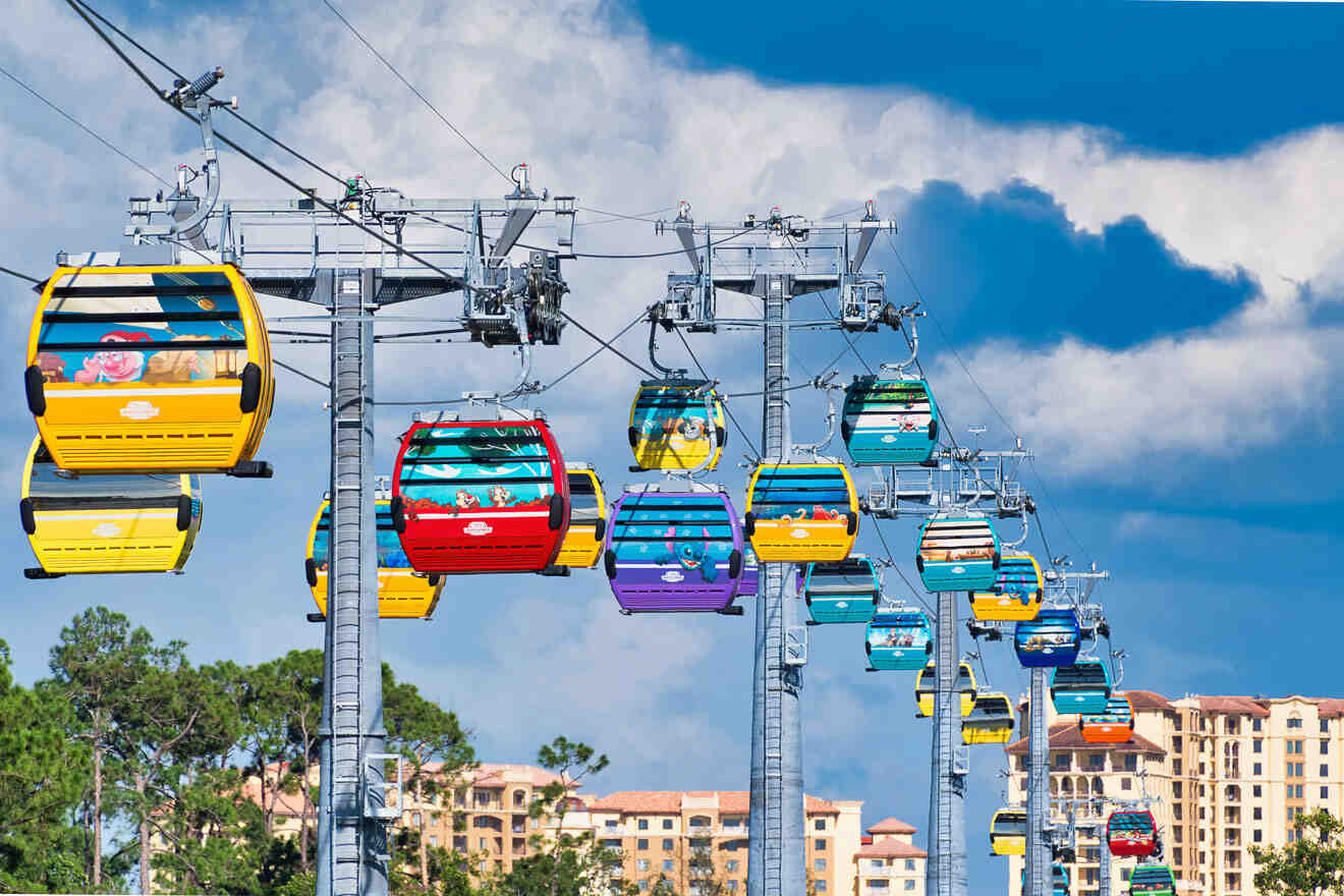 Hollywood Studios skyliner