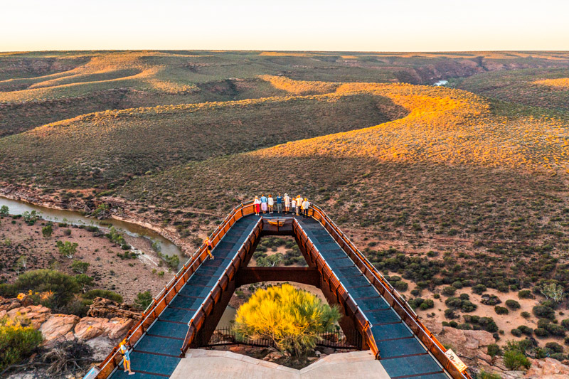 Aerial view of Skywalk