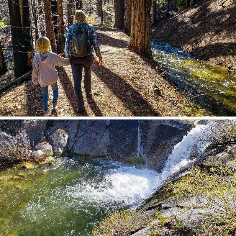 walking waterfall trailo