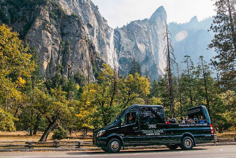 bus tours of yosemite