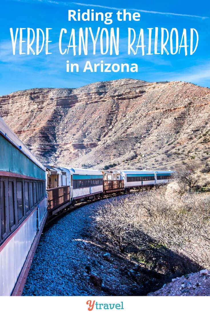 train in a canyon