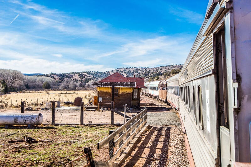 railroad in the desert