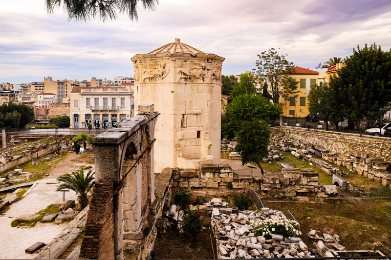 water tower of the roman agora