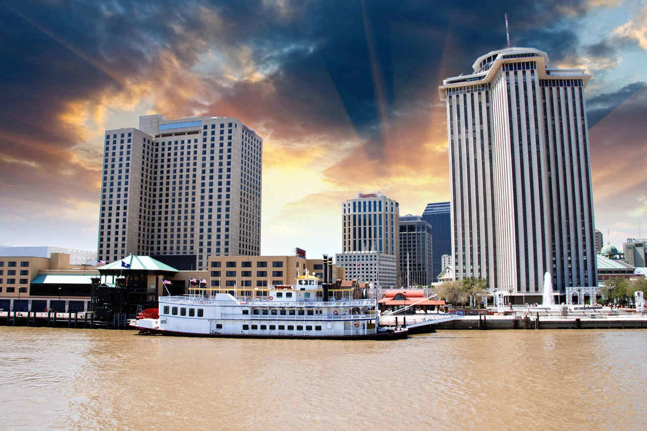 Mississippi River in New Orleans