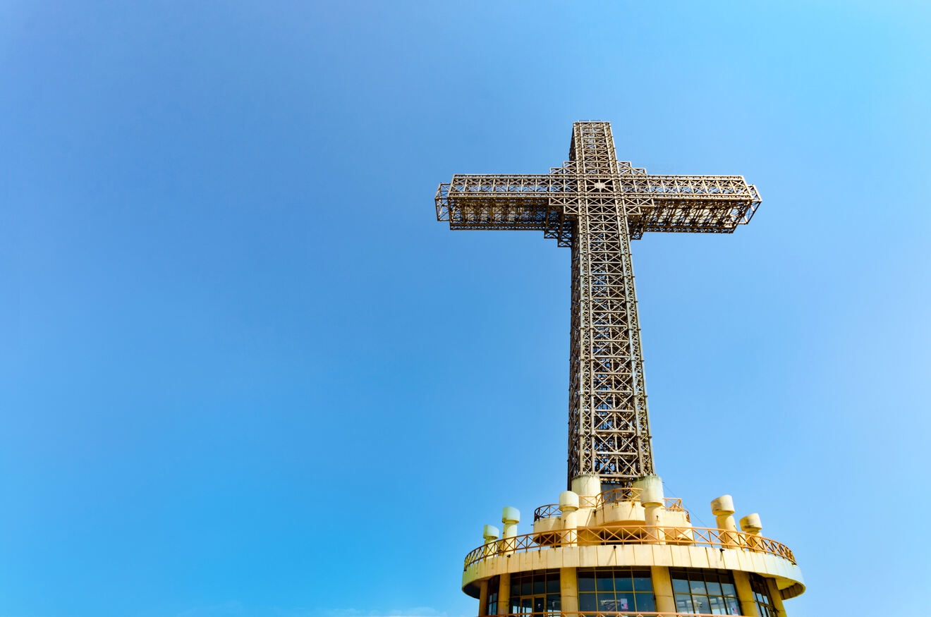 View of Millennium Cross