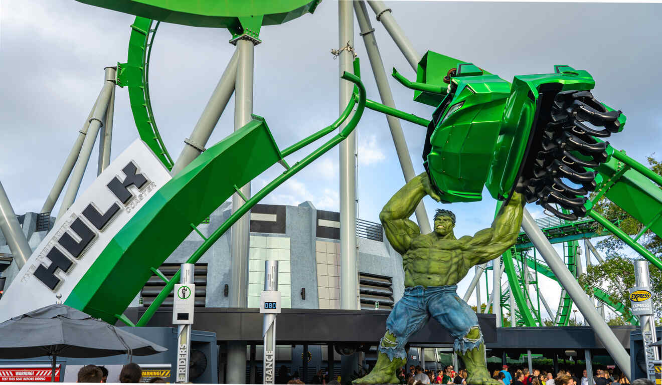 The Incredible Hulk Coaster