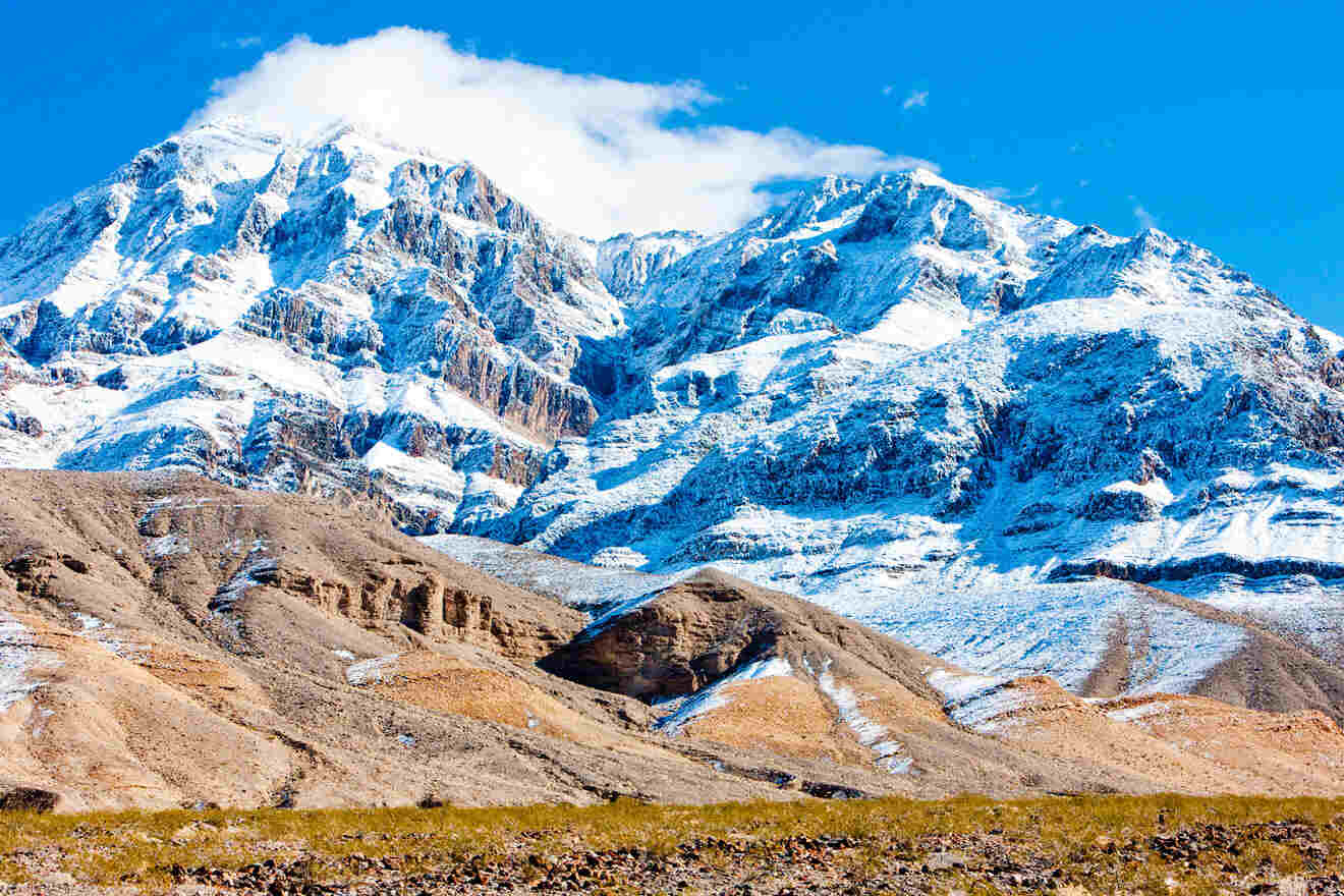 Death Valley National Park during winter