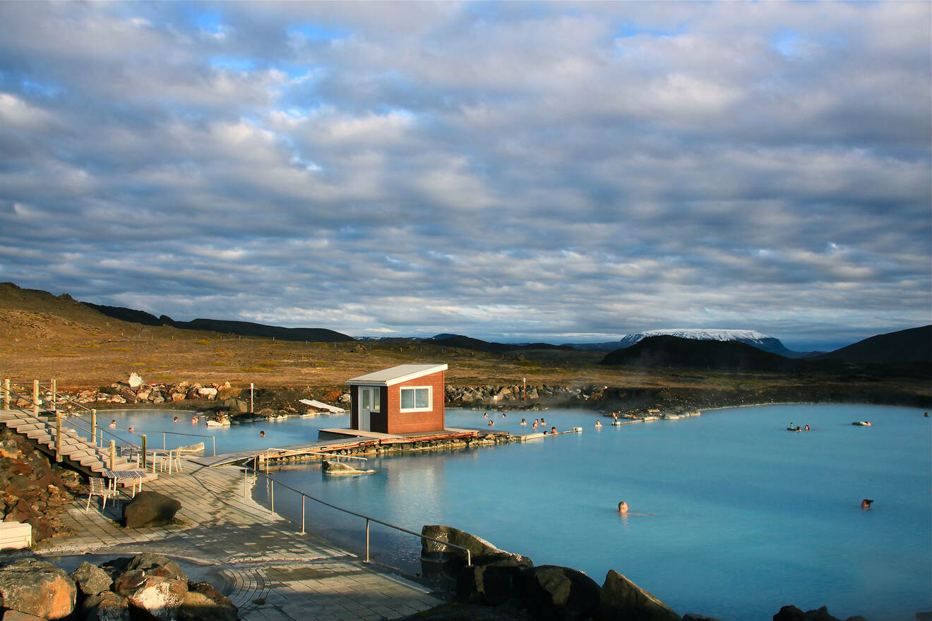 shoreline in North Iceland