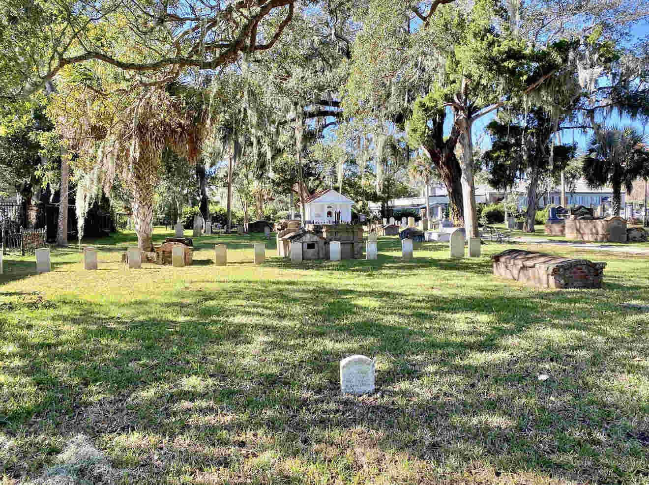 View of Tolomato Cemetery