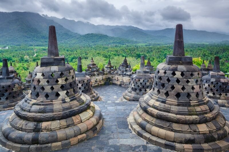 Borobodur temple Java Indonesia