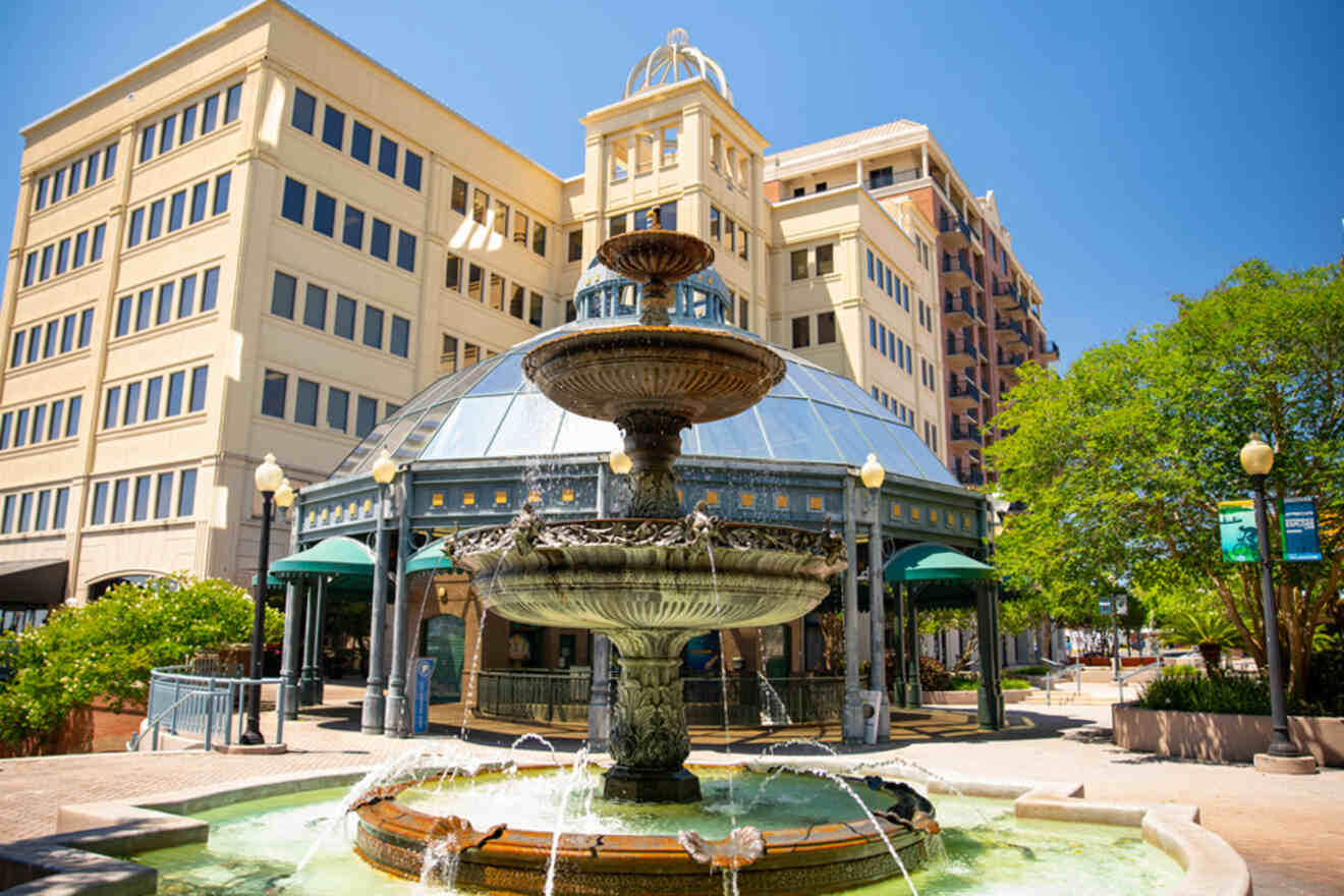 fountain in Tallahassee