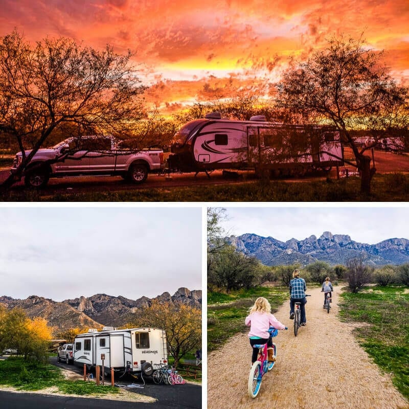 rvs at Catalina State Park