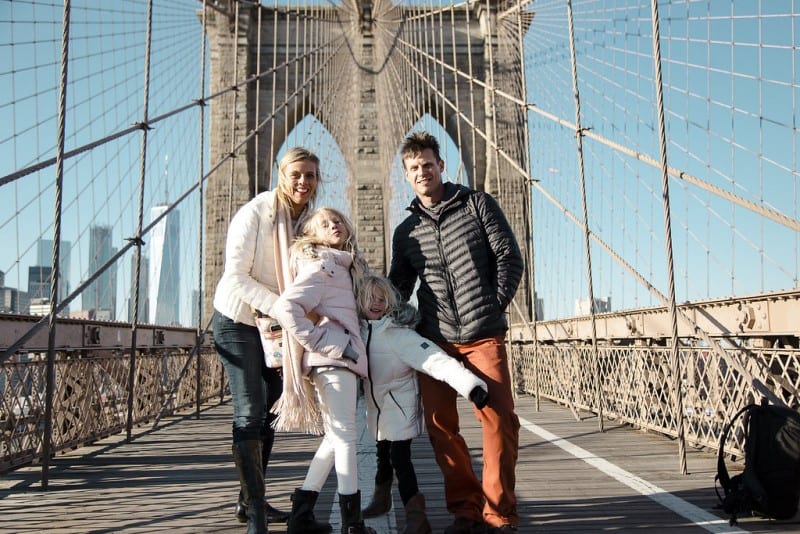 makepeace family on brooklyn bridge